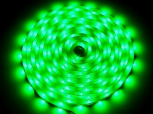 Taśma LED 3528 zielona 5m/300diod